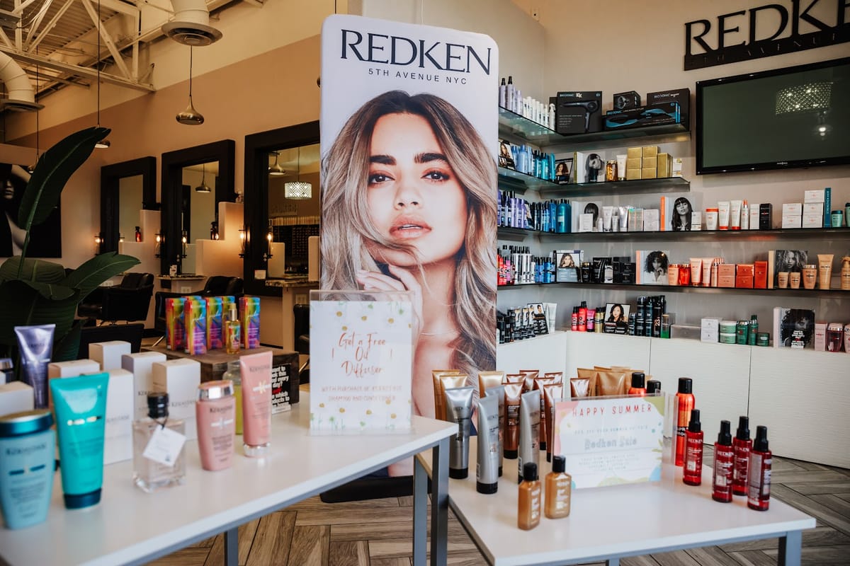 Interior view of Sahair Salon - Parker