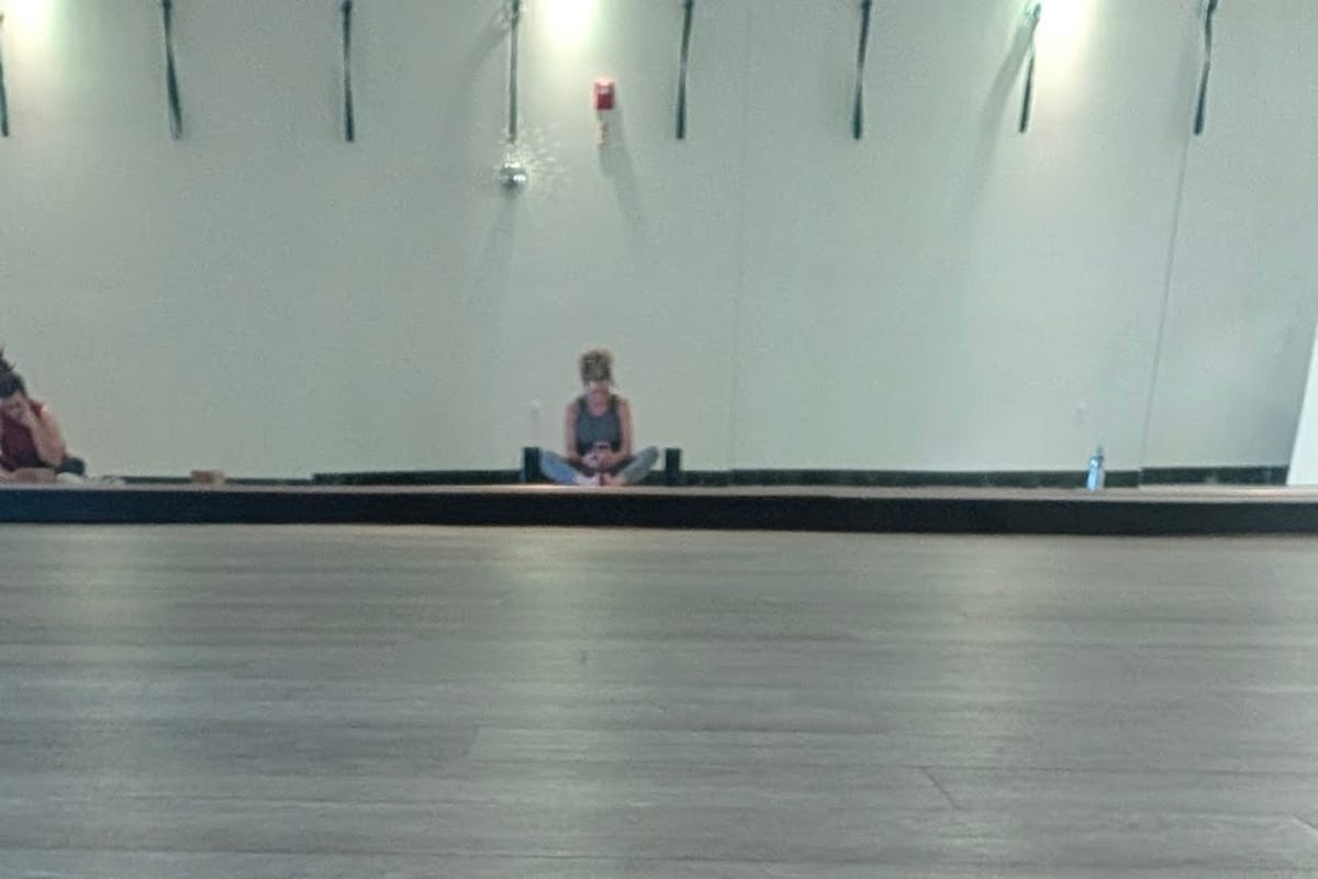 Interior view of YogaSix Highlands Ranch