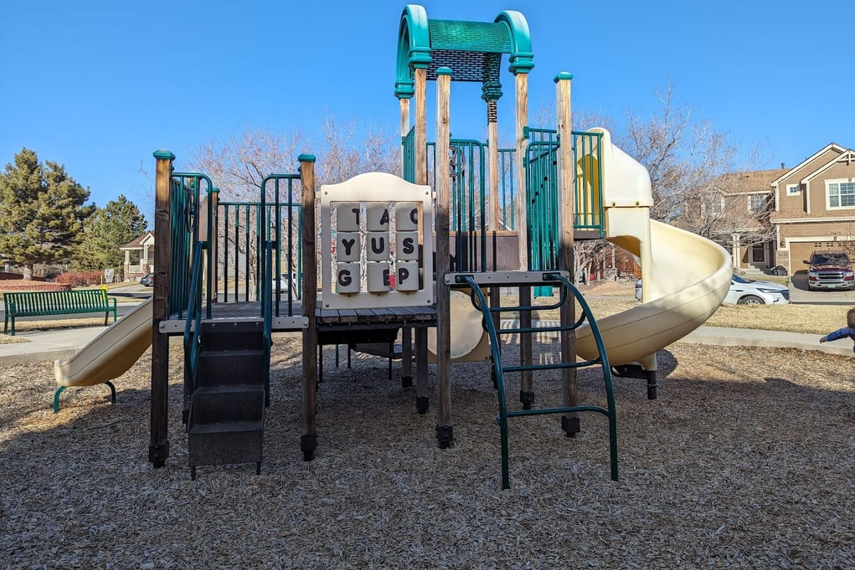 Interior view of South Cormorant Circle Playground