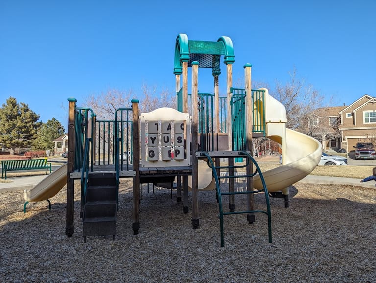 Interior view of South Cormorant Circle Playground