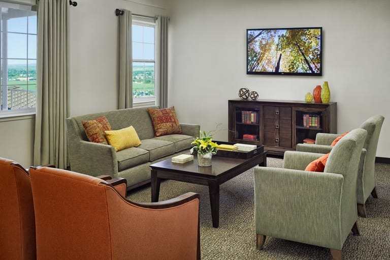 Interior view of The Suites Parker