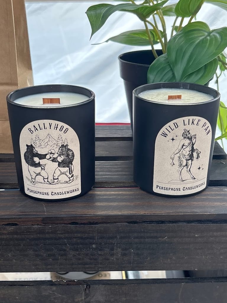 Interior view of Persephone Candleworks