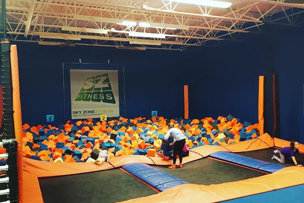 Sky Zone Trampoline Park featured offerings