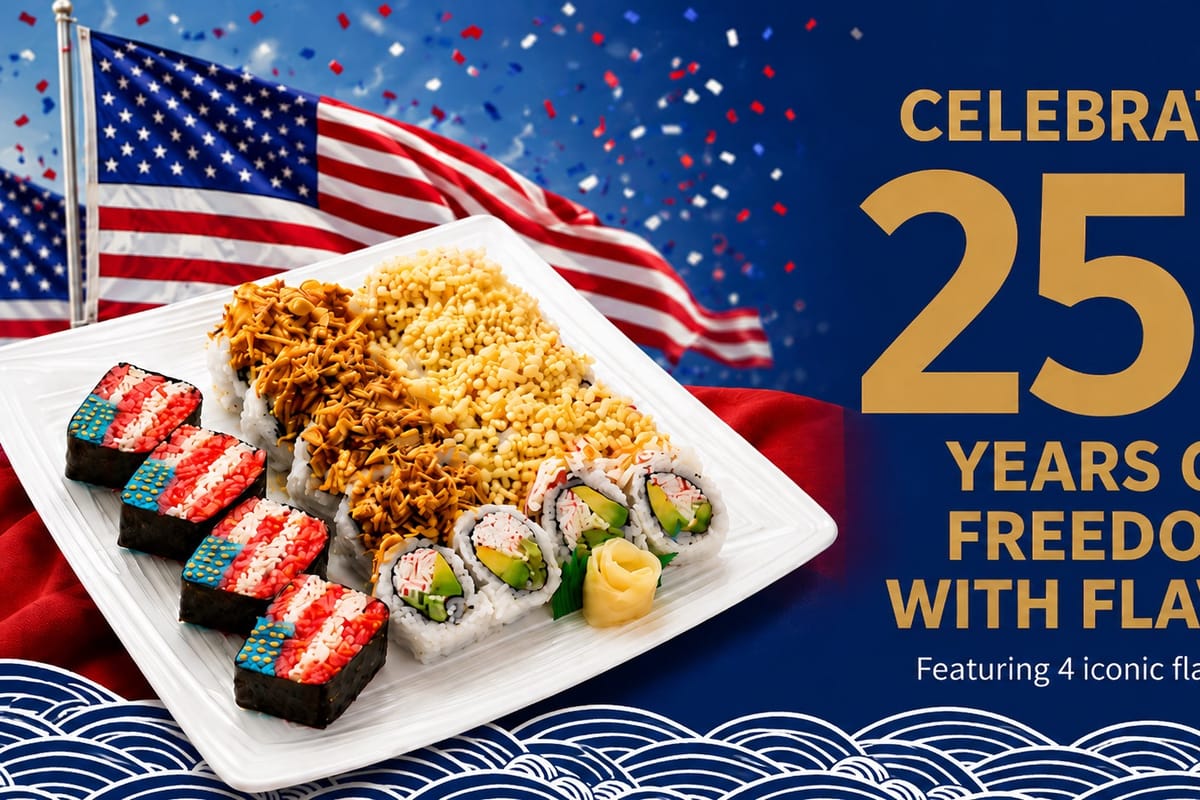 ZENSHI Handcrafted Sushi featured offerings