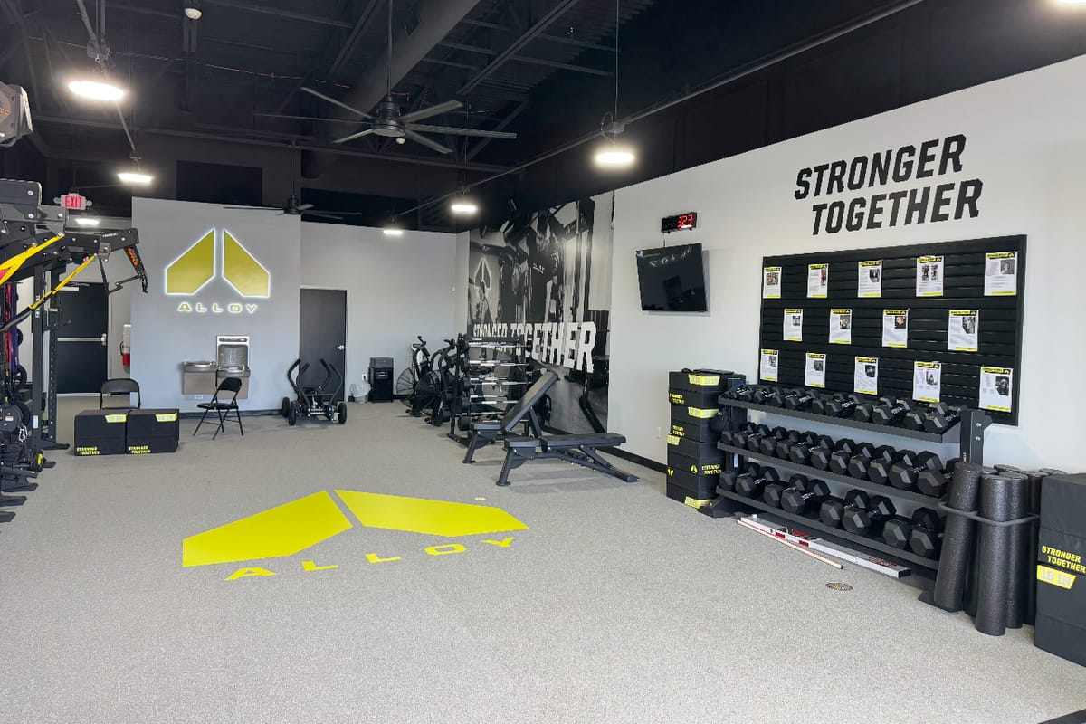 Alloy Personal Training Twenty Mile Road dining area