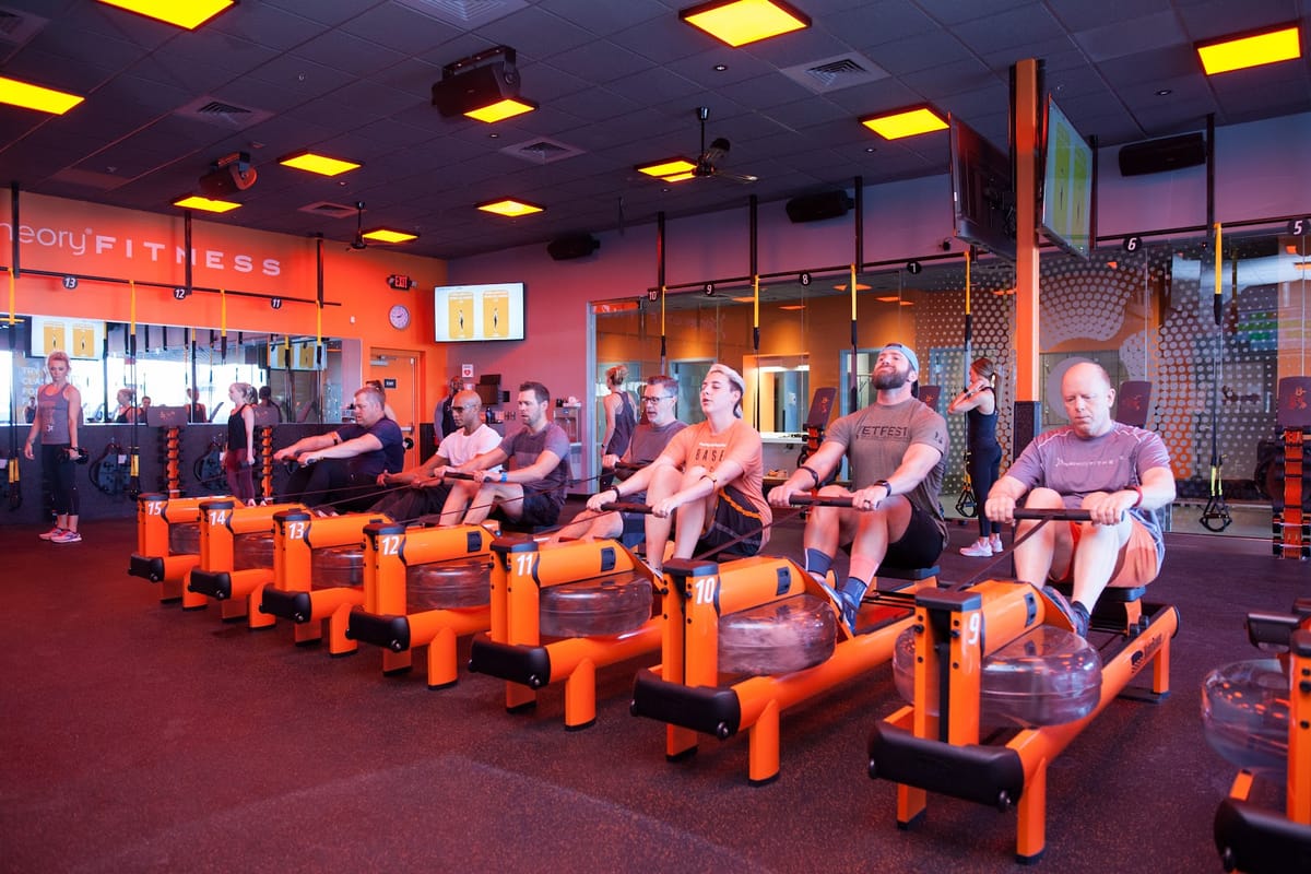 Orangetheory Fitness atmosphere and seating