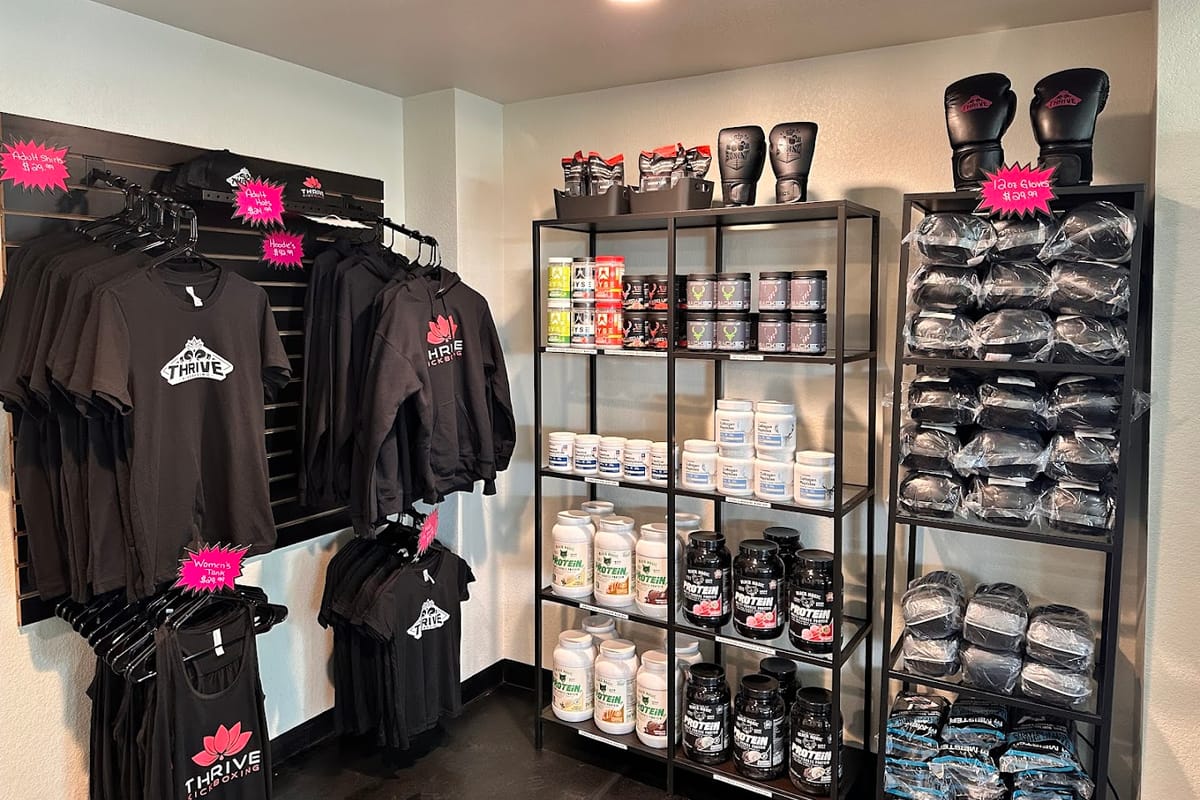 Thrive Kickboxing featured offerings