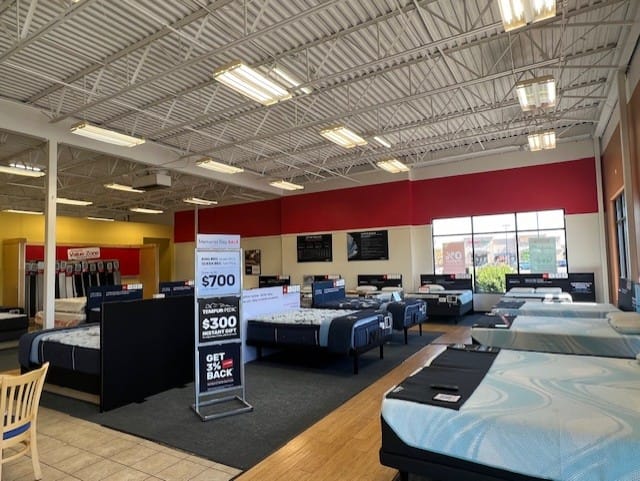 Interior view of Mattress Firm - Parker