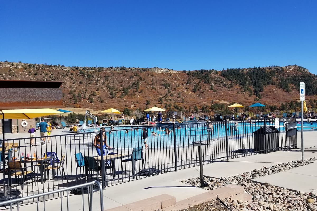 Jellystone Campground atmosphere and seating