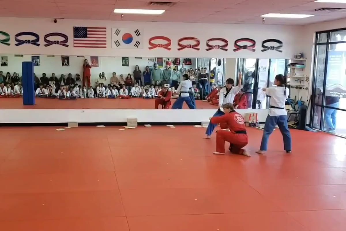 Interior view of Tiger Lee's World Class Tae Kwon Do