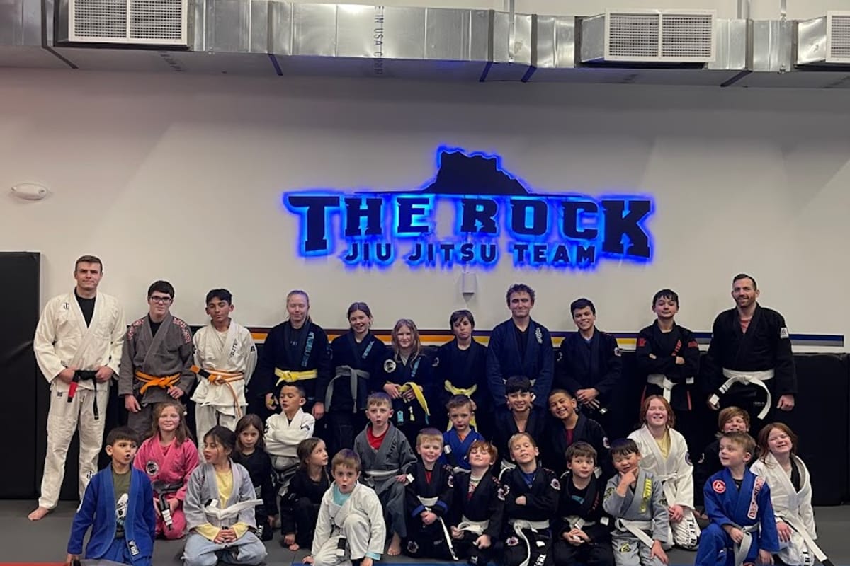 Interior view of The Rock Jiu Jitsu Team