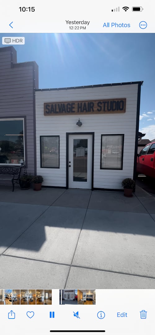 Salvage Hair Studio featured offerings