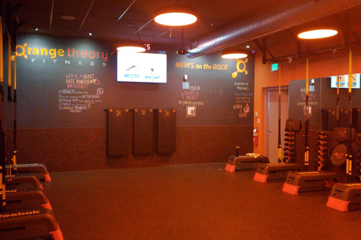 Orangetheory Fitness dining area