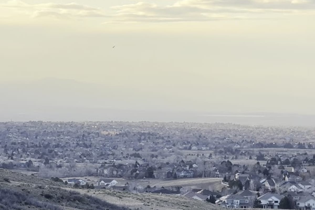Interior view of Bluffs Overlook