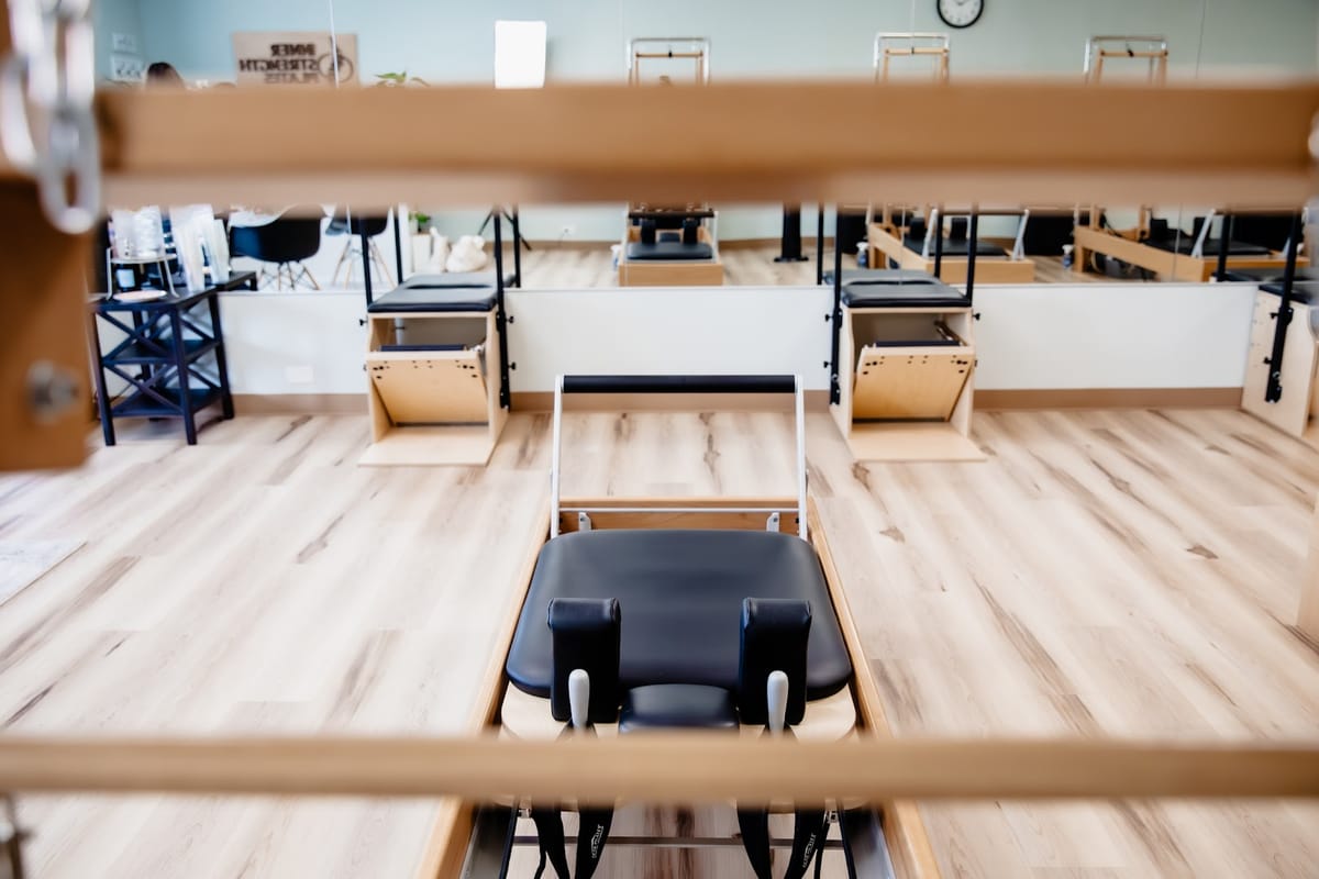 Interior view of Inner Strength Pilates