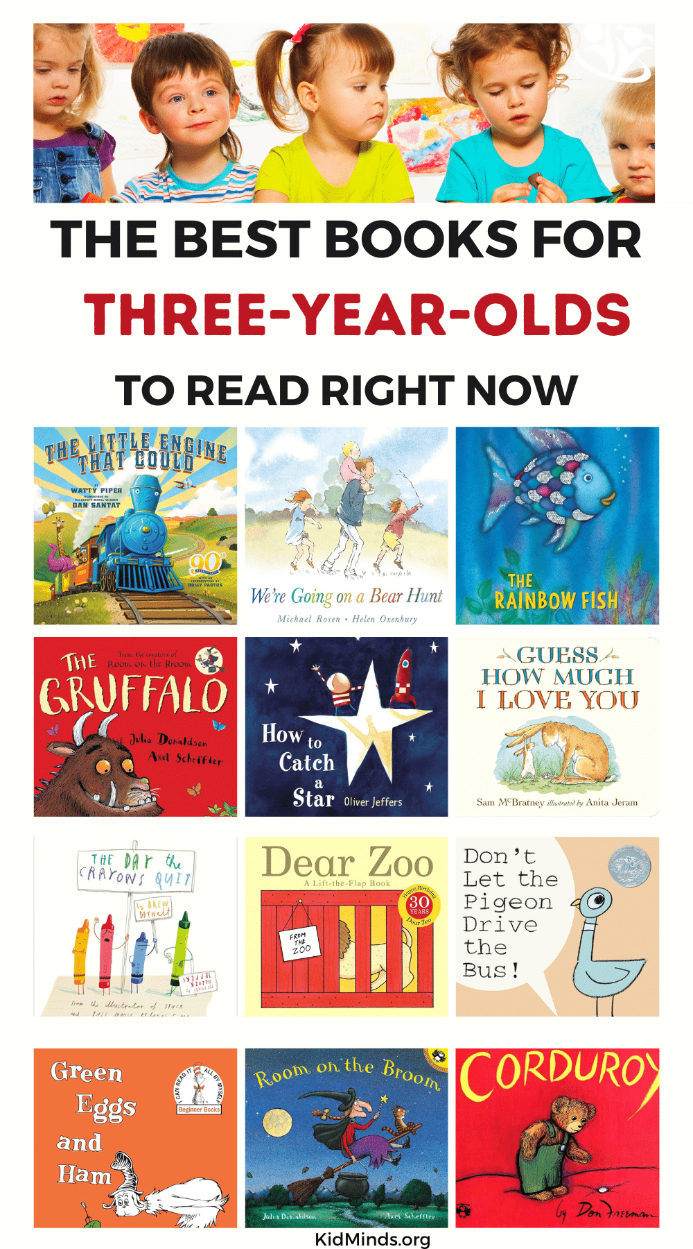 The Best & Most Wonderful Books for 3-year olds | KidMinds