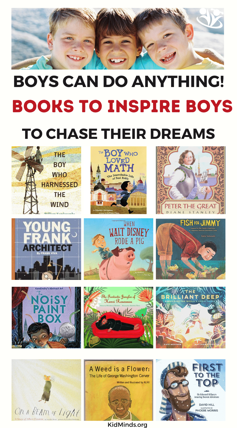 Best Books to Inspire Boys to Live Their Magic | KidMinds