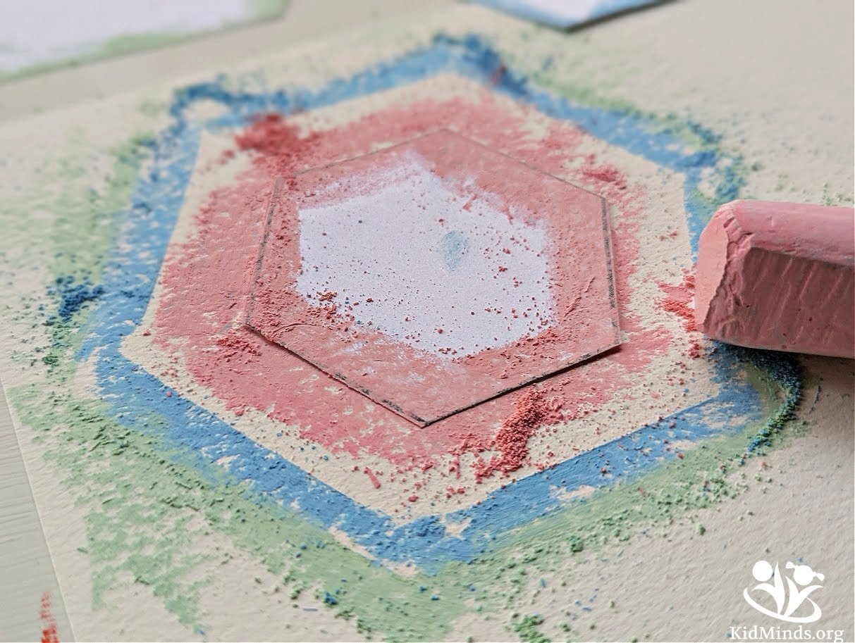 The Best Indoor Chalk Art (with a FREE Template) | KidMinds