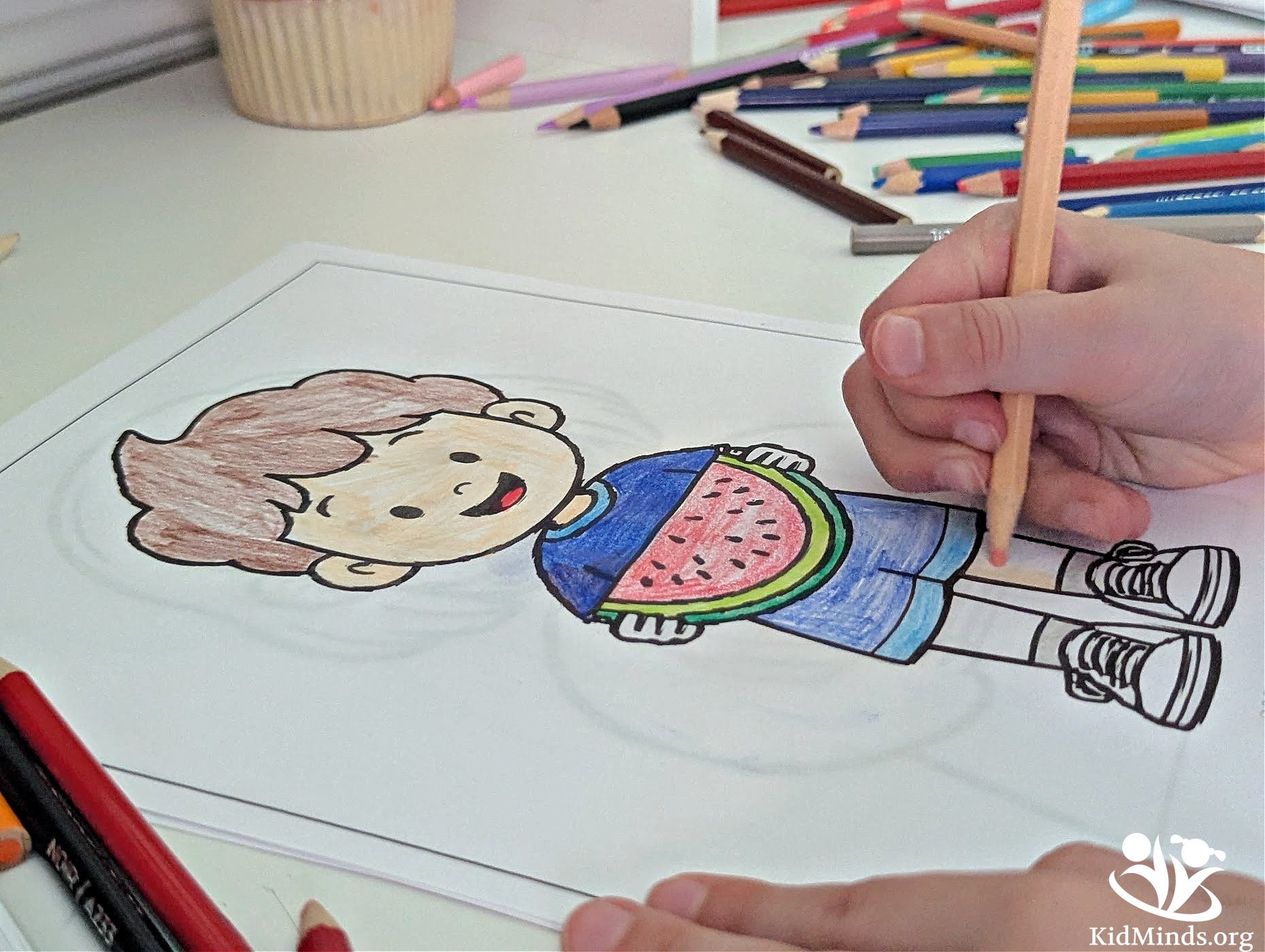The Best Watermelon Coloring Pages (Free PDF) | KidMinds