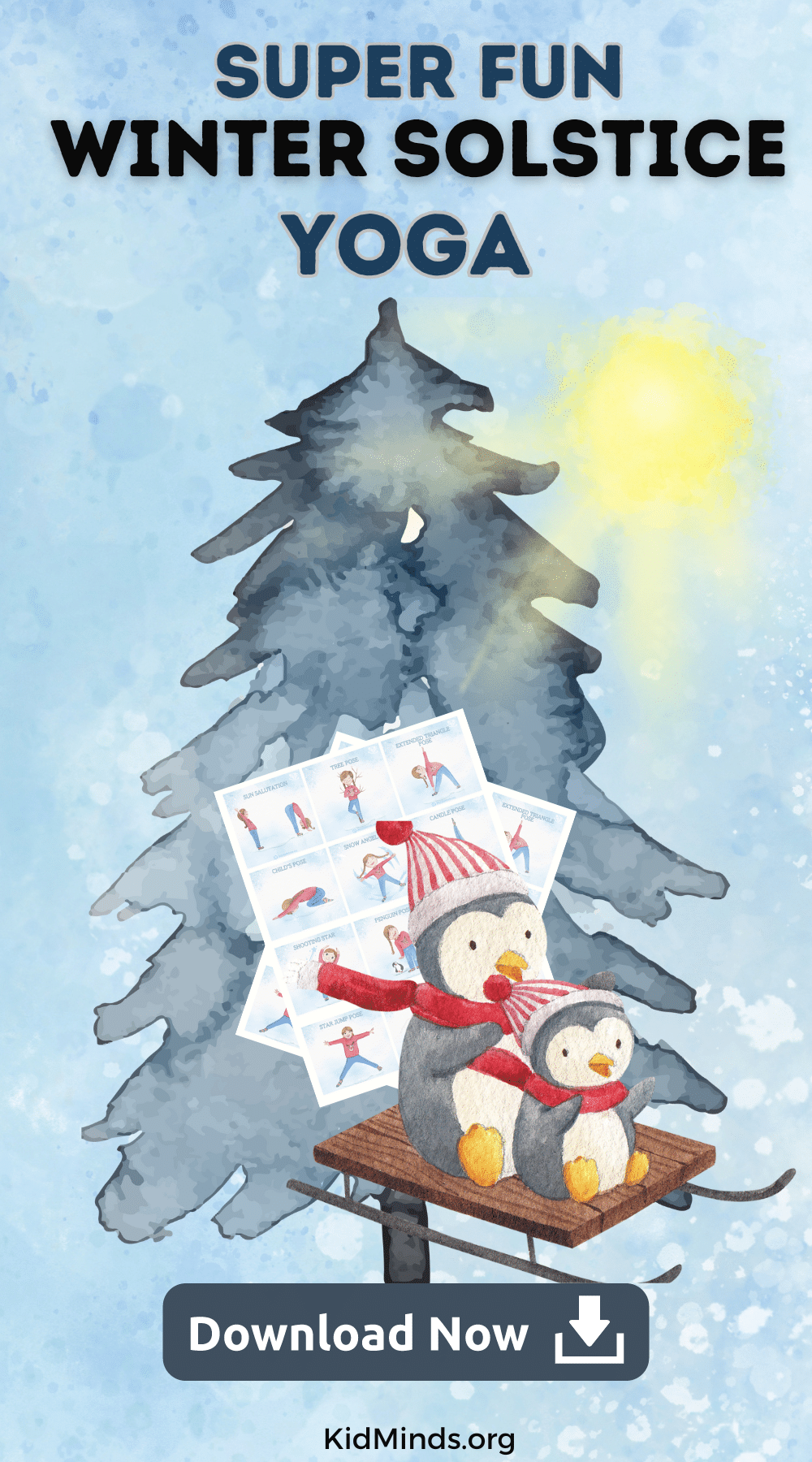 The Best Winter Solstice Yoga for Kids (Free) | KidMinds