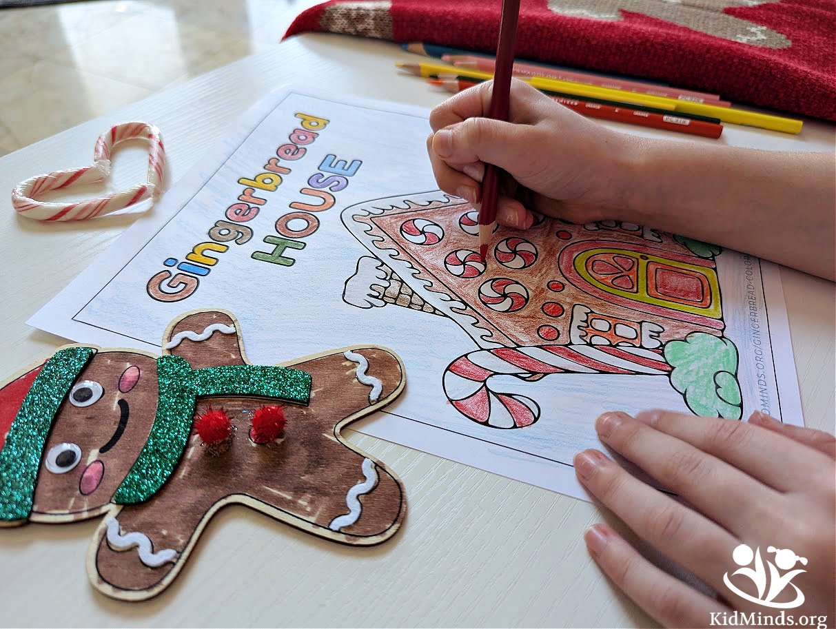 The Best Gingerbread Coloring Pages (Free PDF) | KidMinds
