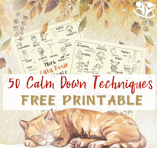 The Best 50 Calm Down Techniques to Try Right Now | KidMinds