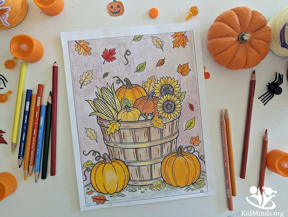 The Best Pumpkin Coloring Pages (Free PDF) | KidMinds