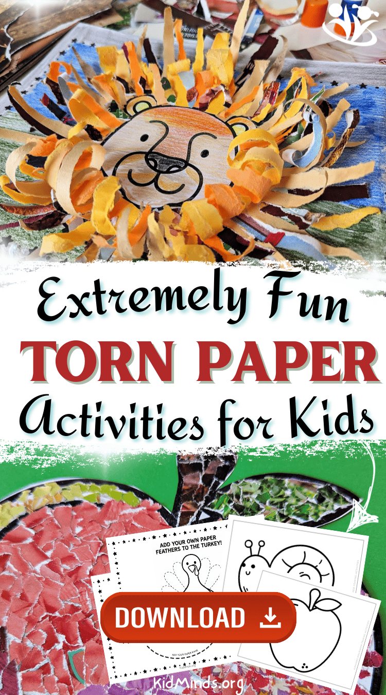 The Best Paper Tearing Activities for Kids: Free PDF | KidMinds