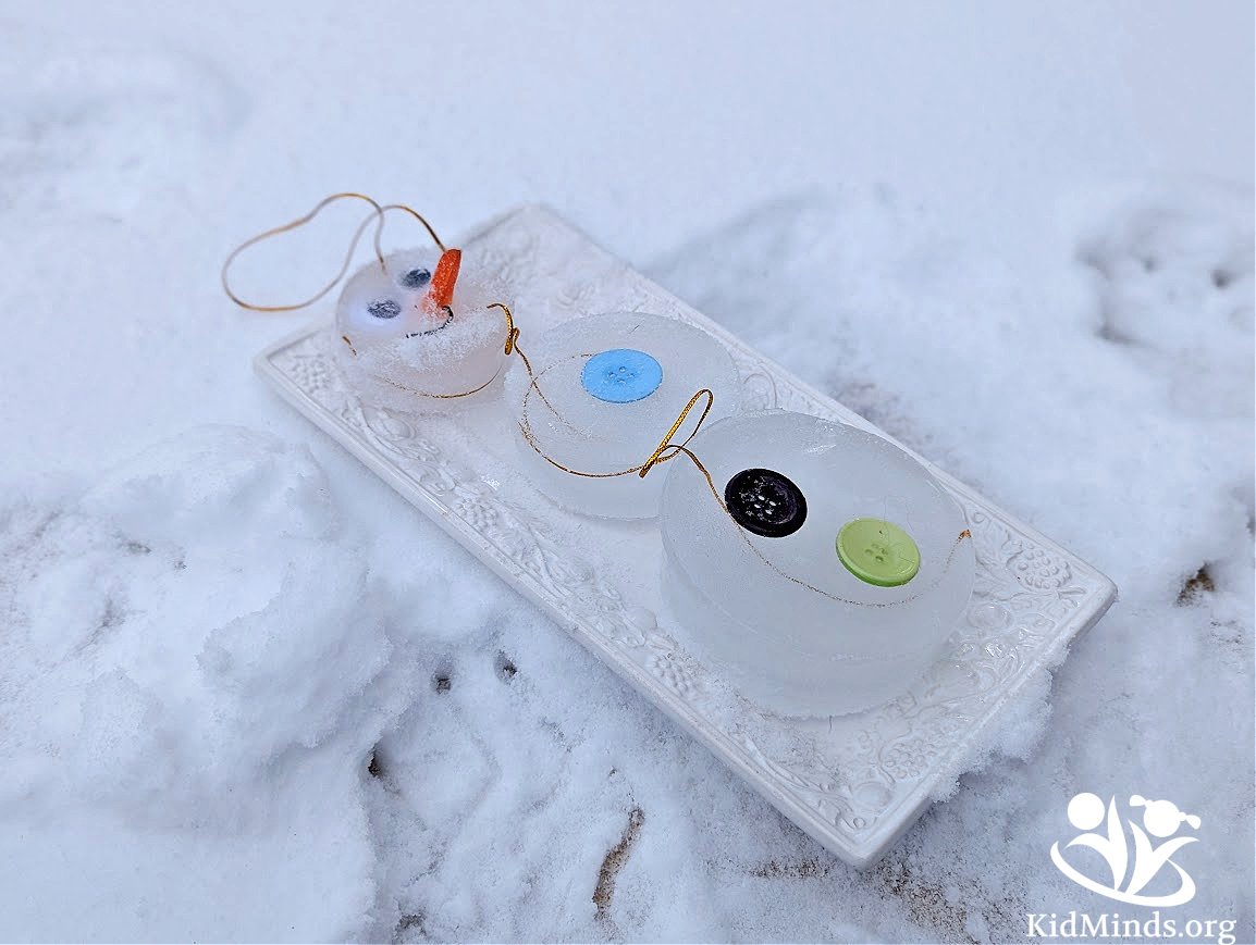 How to Make Fun Ice Snowman (Free PDF) | KidMinds