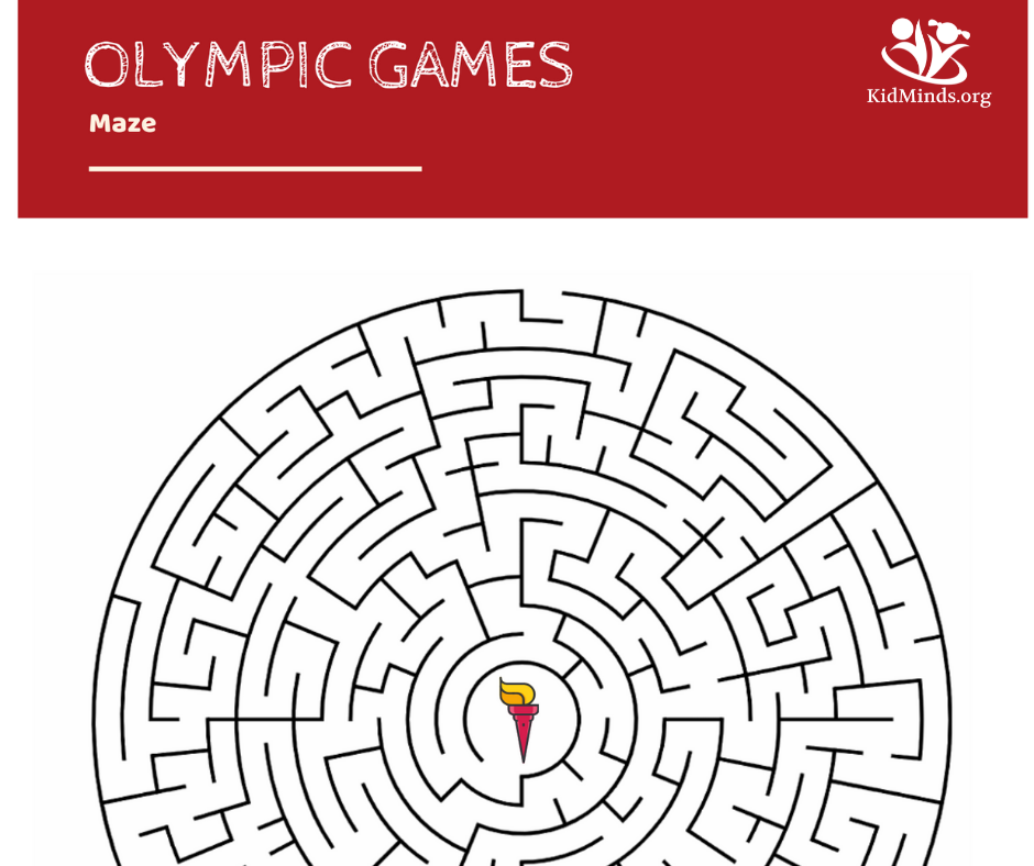 The Best Summer Olympics Printable Pack (Free) | KidMinds for Free Printable Preschool Olympics Worksheets