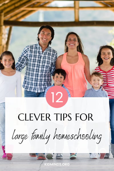 How to Manage Large Family Homeschooling Without Losing Your Mind ...