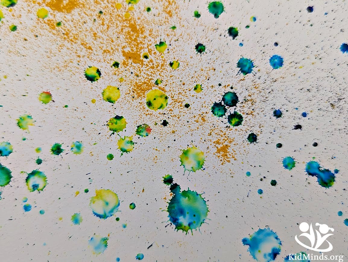 How to Make a Watercolor Rain Painting (Free PDF) | KidMinds