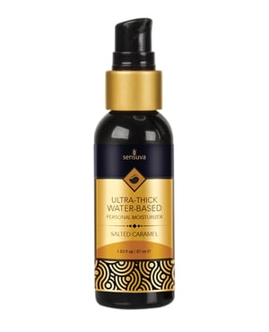 Sensuva Ultra Thick Water Based Personal Moisturizer – 1.93 oz Salted Caramel by Sensuva product image