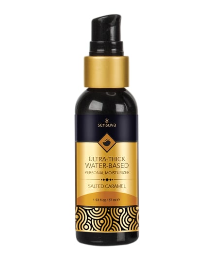 Sensuva Ultra Thick Water Based Personal Moisturizer – 1.93 oz Salted Caramel by Sensuva product image