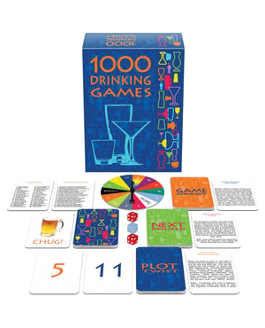 1000 Drinking Games by Kheper product image