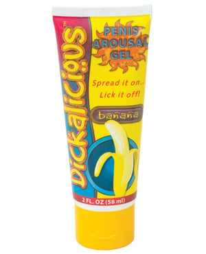 Dickalicious Penis Arousal Gel 2 oz – Banana by Dickalicious product image