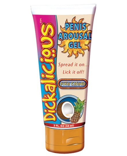 Dickalicious Penis Arousal Gel 2 oz – Pina Colada by Dickalicious product image