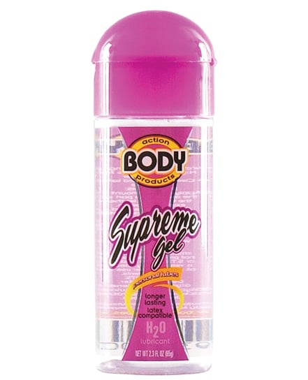 Body Action Supreme Water Based Gel – 2.3 oz Bottle by Body Action product image