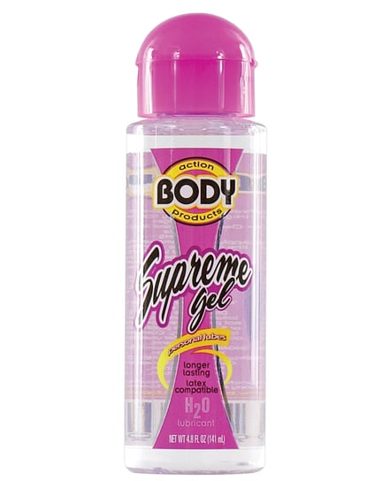 Body Action Supreme Water Based Gel – 4.8 oz Bottle by Body Action product image