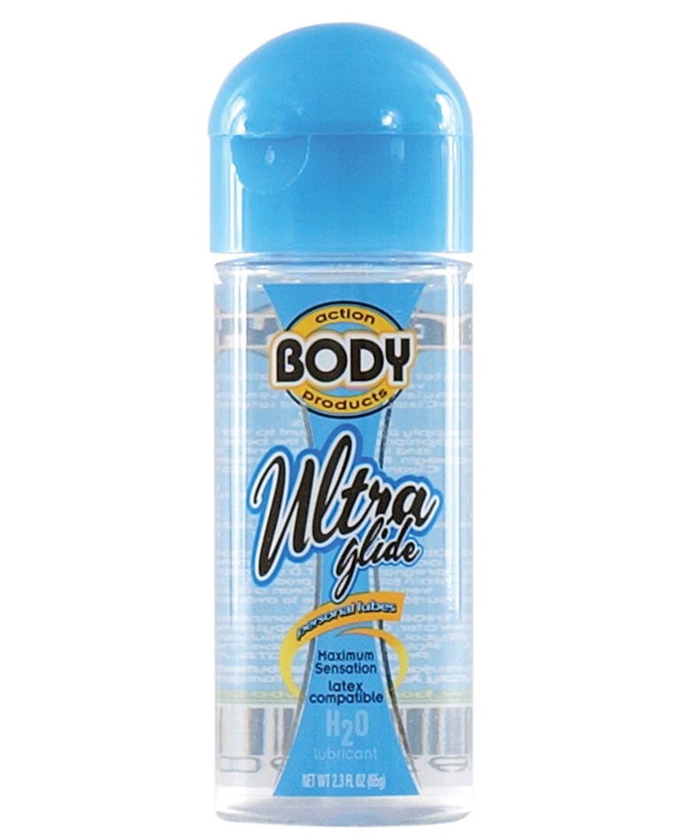 Body Action Ultra Glide Water Based Lubricant – 2.3 oz Bottle by Body Action product image
