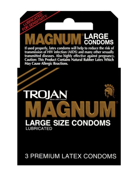 Trojan Magnum Condoms – Box of 3 by Trojan product image