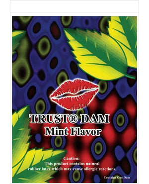 Trust Dam Latex Dental Dam – Mint by Latex Dental Dam product image
