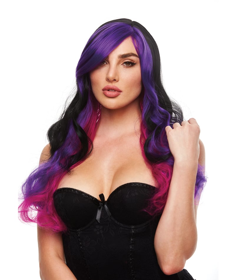 Pleasure Wigs Brandi – Black/Purple by Pleasure Wigs product image