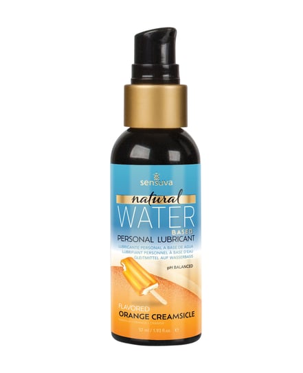 Sensuva Natural Water Based Personal Moisturizer – 1.93 oz Orange Creamsicle by Sensuva product image