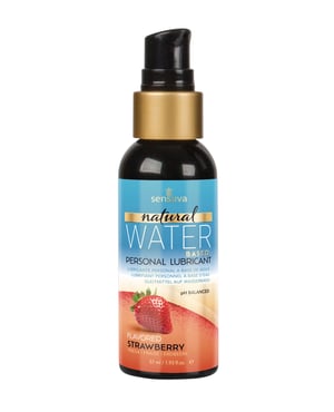 Sensuva Natural Water Based Personal Moisturizer – 1.93 oz Strawberry by Sensuva product image