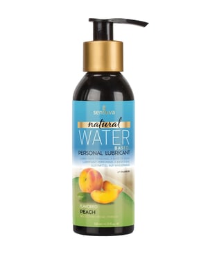 Sensuva Natural Water Based Personal Moisturizer – 4 oz Peach by Sensuva product image