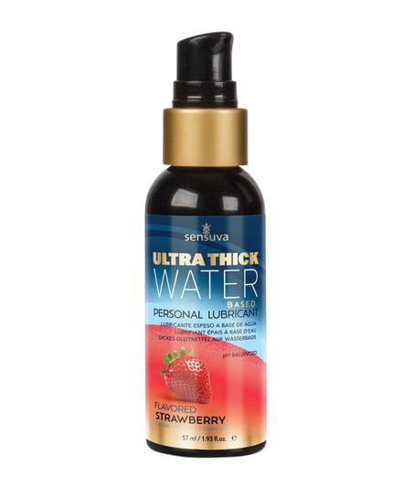 Sensuva Ultra Thick Water Based Personal Moisturizer – 1.93 oz Strawberry by Sensuva product image