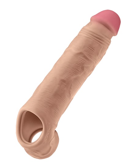 Shaft Flexskin Liquid Silicone 8.8″ Vibrating Sheath – Pine by Shaft product image