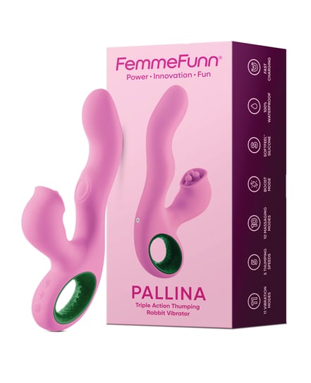 Femme Funn Pallina Triple Action Rabbit – Pink by Femme Funn product image