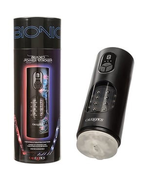Bionic Beaded Power Stroker – Black by Bionic product image